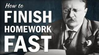 How to Finish Homework FAST