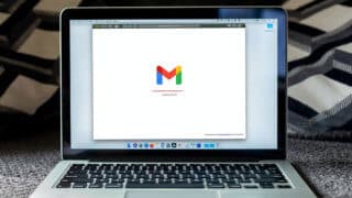 Gmail web app loading on MacBook Pro
