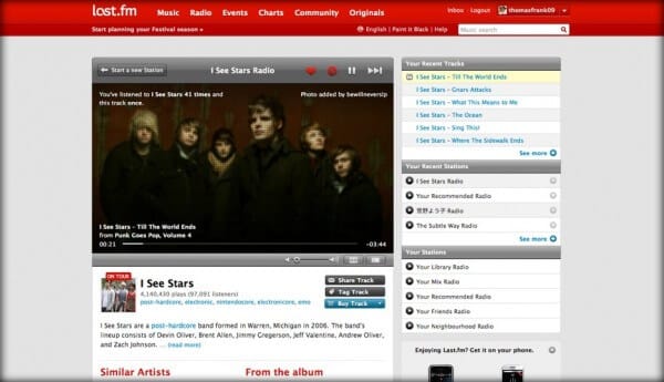 download last fm music