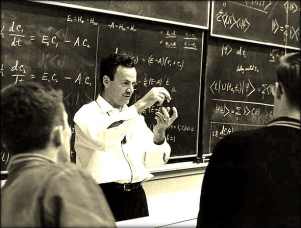 feynman teaching