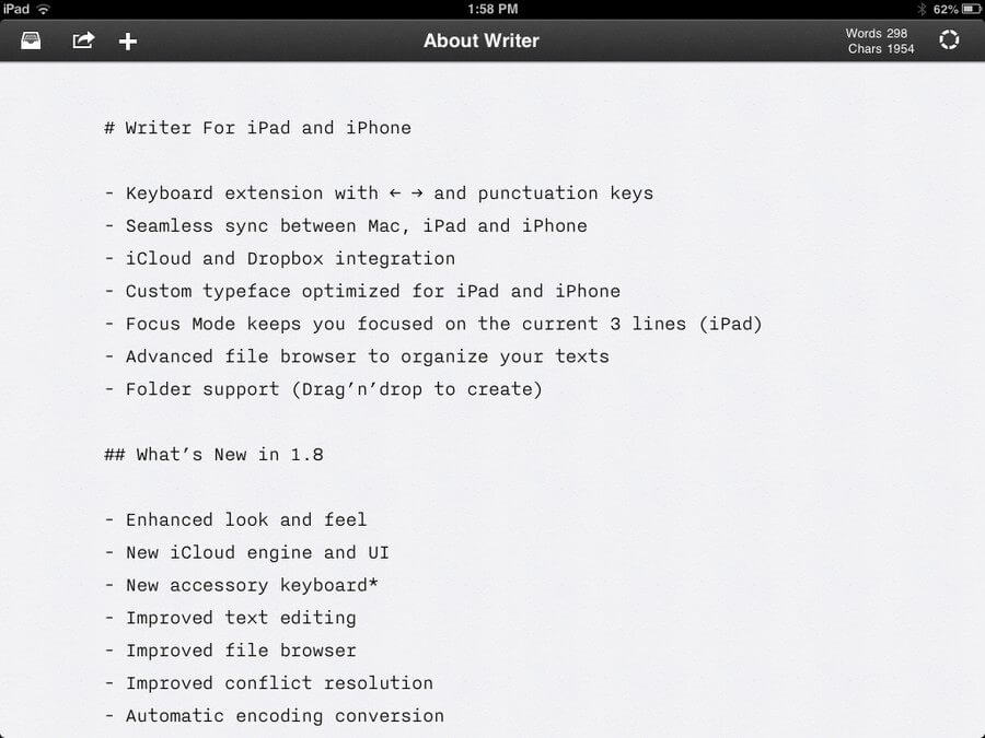 ia writer ipad save to dropbox