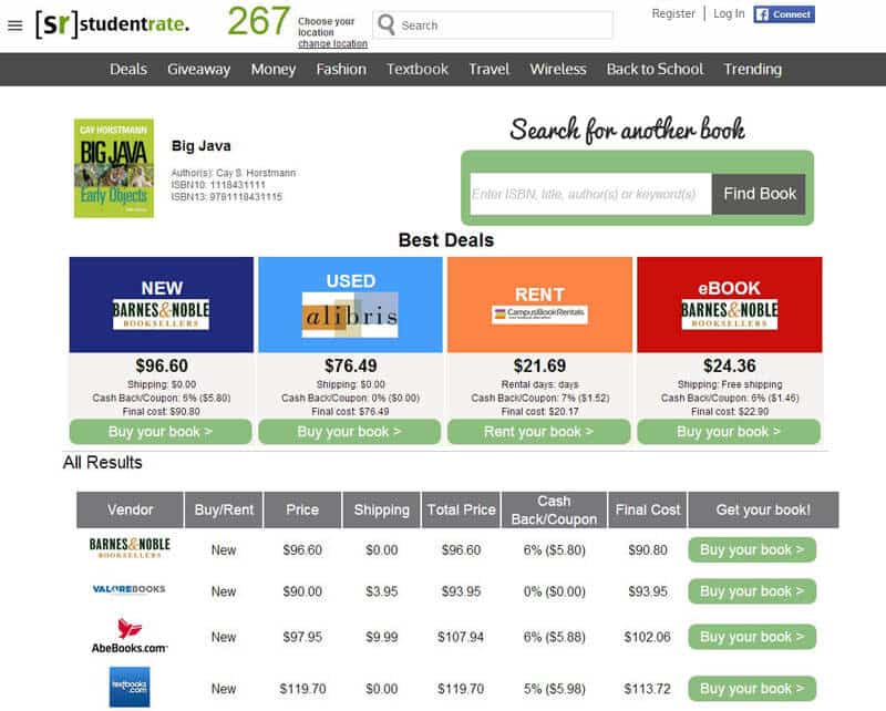 The Ultimate Guide To Finding Cheap Textbooks - textbook comparison tool