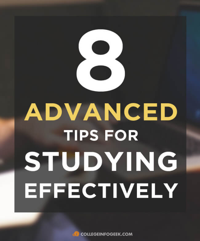 8 tips for studying more effectively from a recent college grad!
