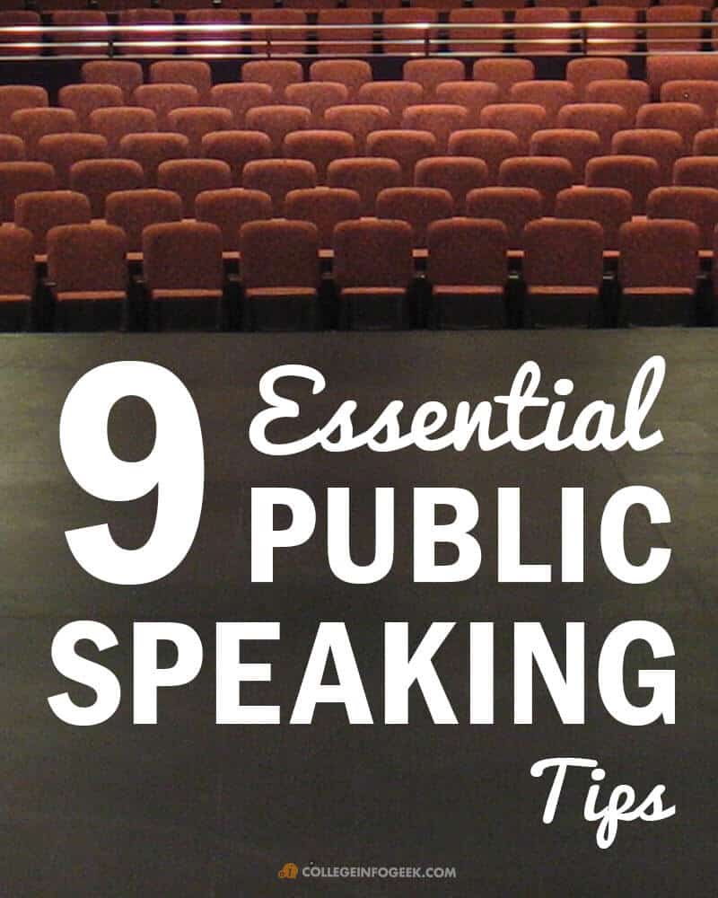 how to be a successful public speaker