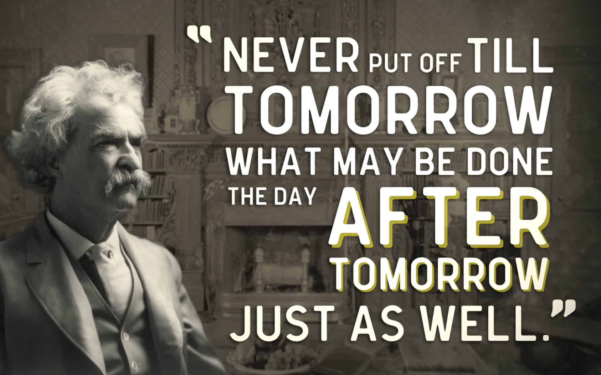 Mark Twain Quote