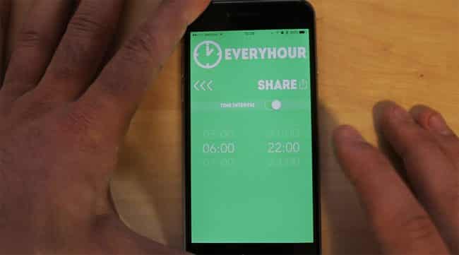 EveryHour iPhone App