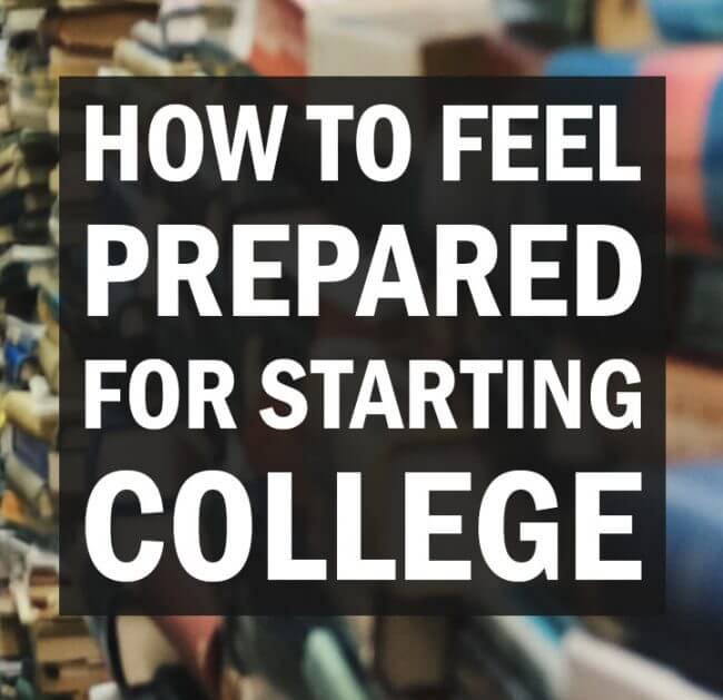 How to Get Over the Fear of Starting College