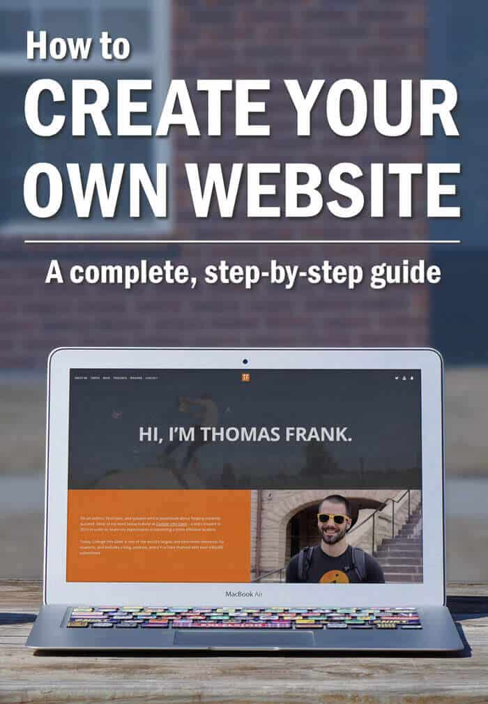 How to Create a Personal Website to Present Yourself and Your Work