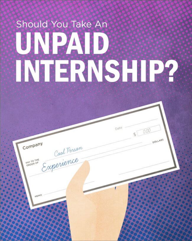 Should You Take an Unpaid Internship?