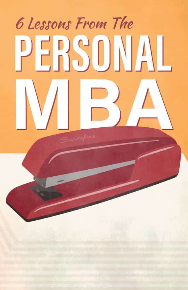 Lessons from The Personal MBA