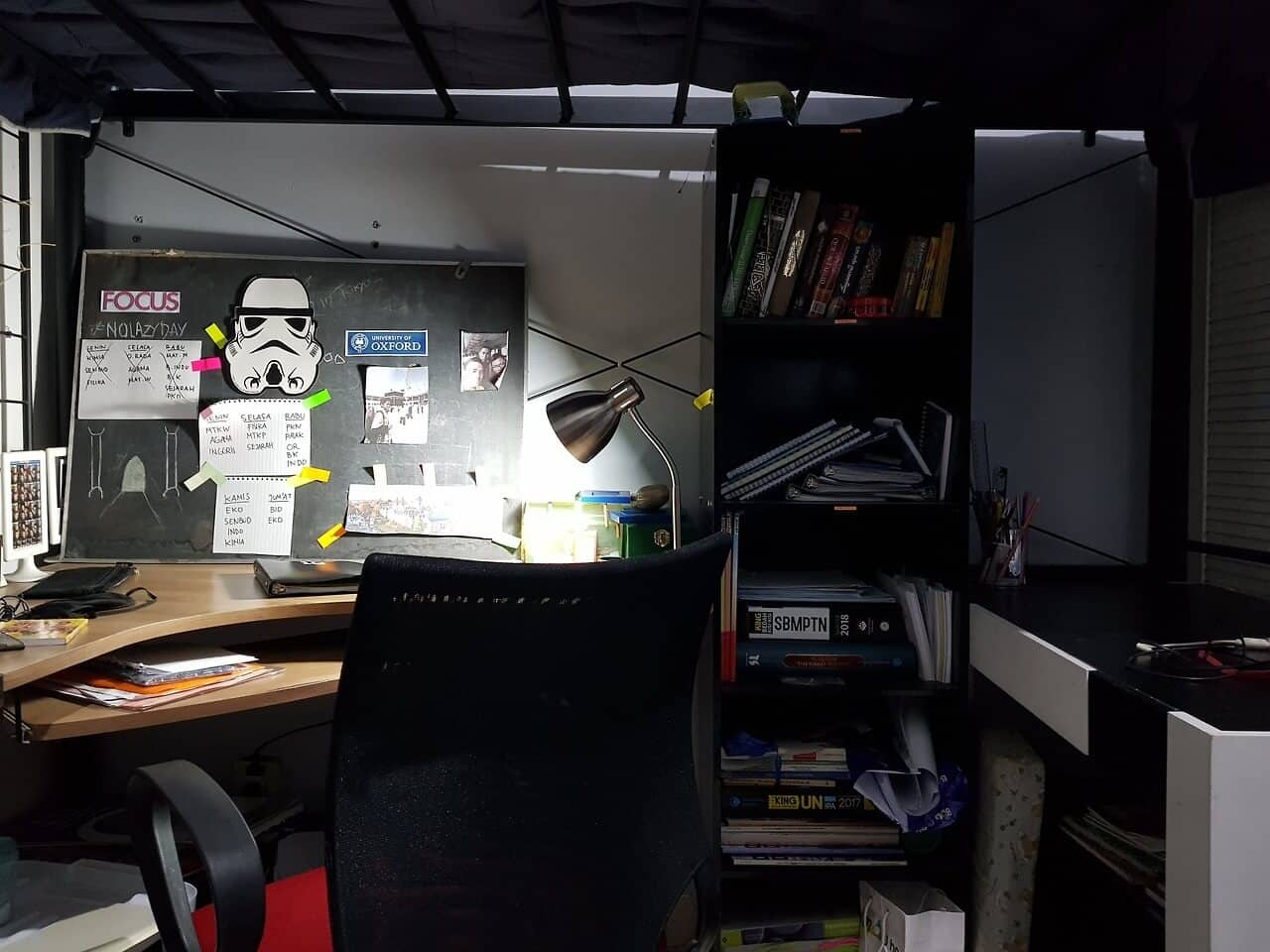 loft bed study nook