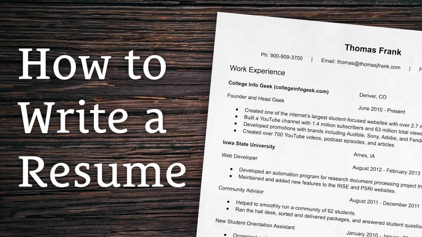 Applying For A Job This Is Exactly How To Write A Winning Resume