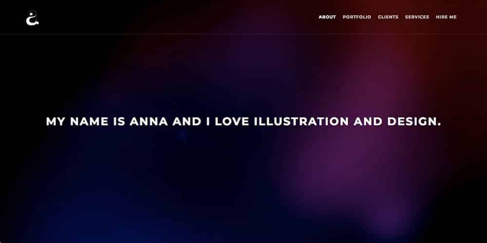 Anna Ellenberger's personal website