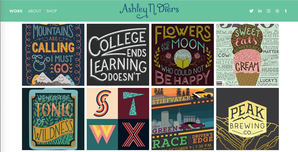 Ashley Diers' personal website