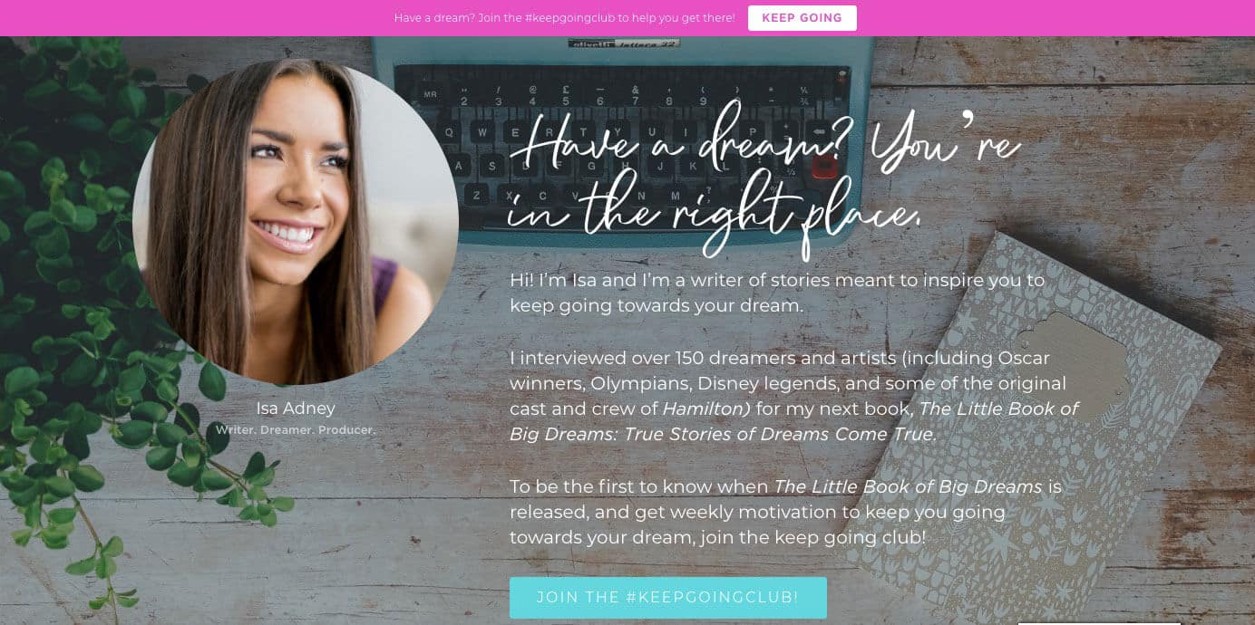 Isa Adney Website