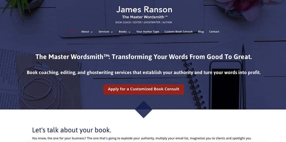 James Ranson's personal website