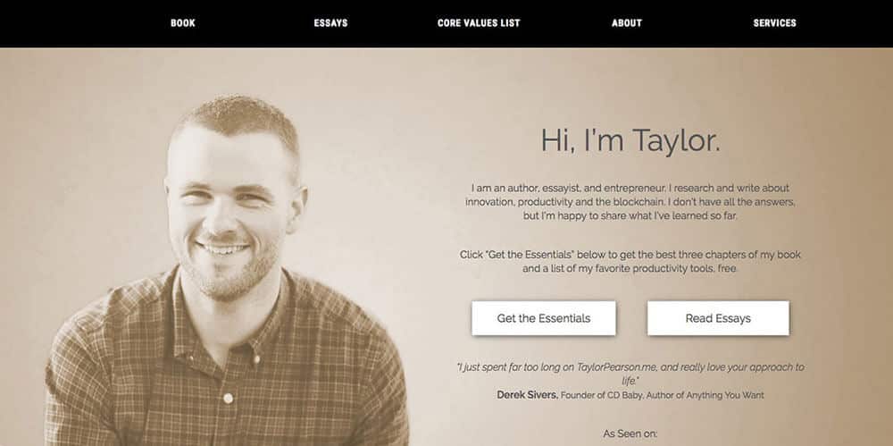 Taylor Pearson's personal website