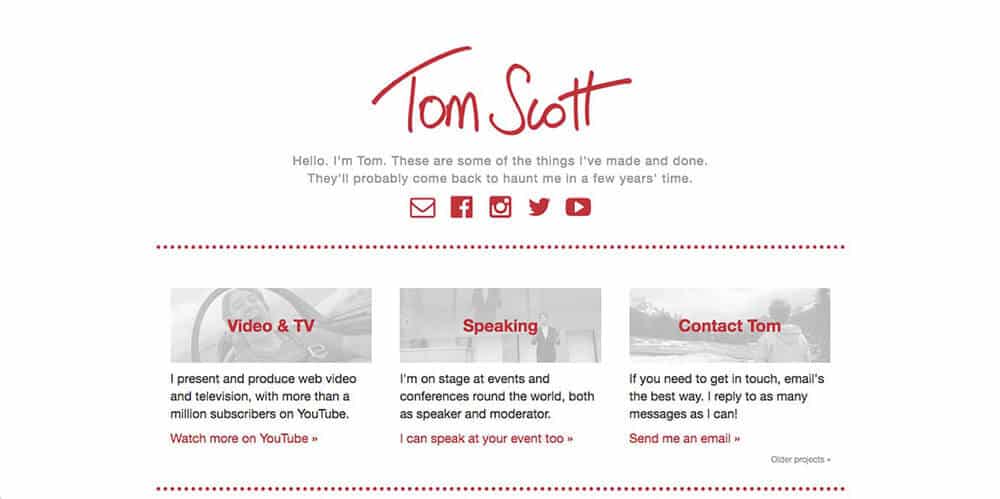 Tom Scott's personal website