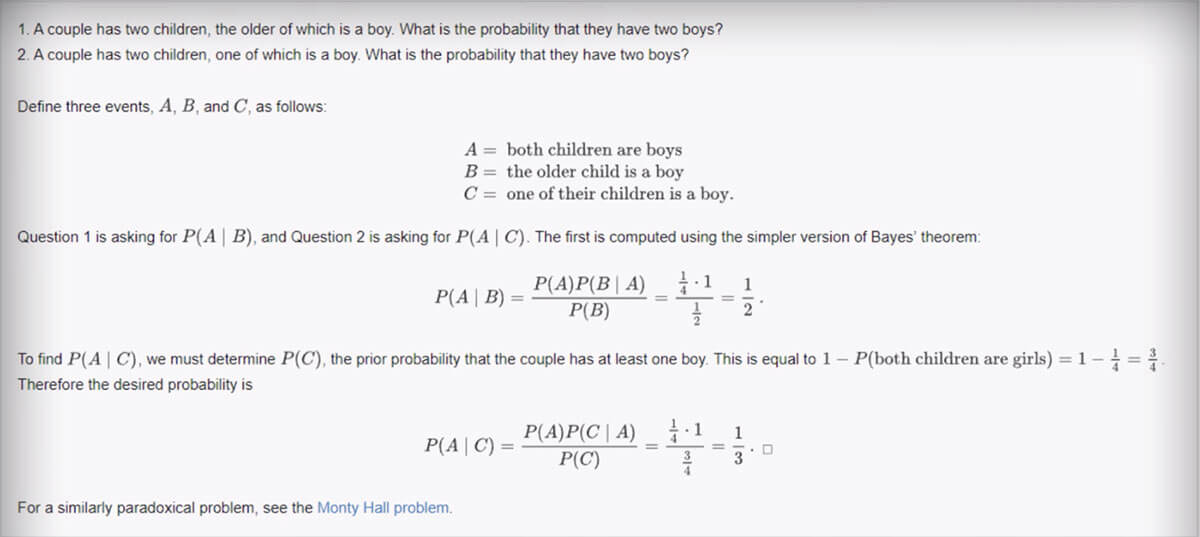 explanation of how someone solved a math problem