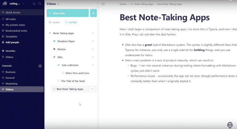 note taking app for older versions of firefox