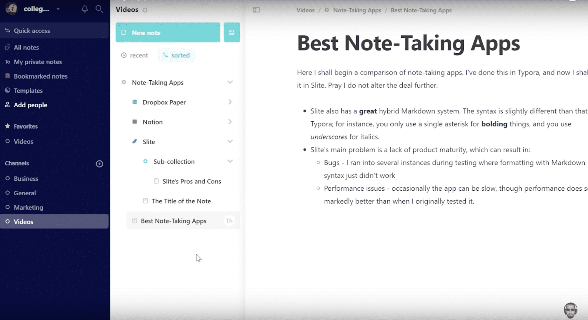 The 11 Best Note Taking Apps In 2021 Evernote Notion And More