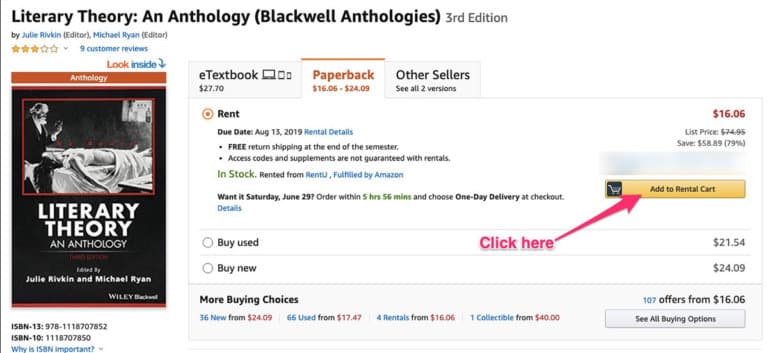 How to Save Big with Amazon Textbook Rental