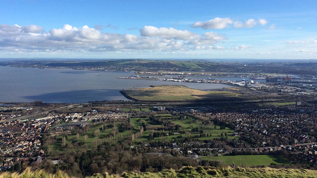 View of Belfast from Cave Hill