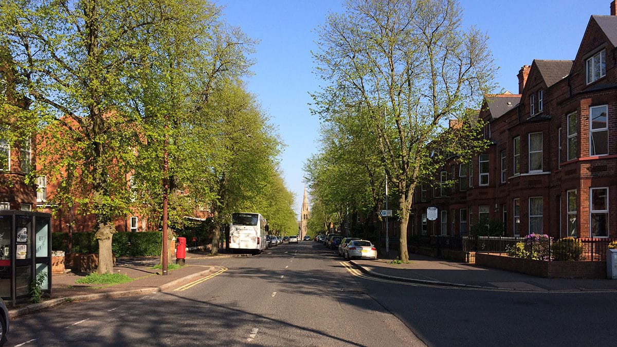 Street scene in Belfast