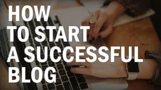 How to start a blog featured image