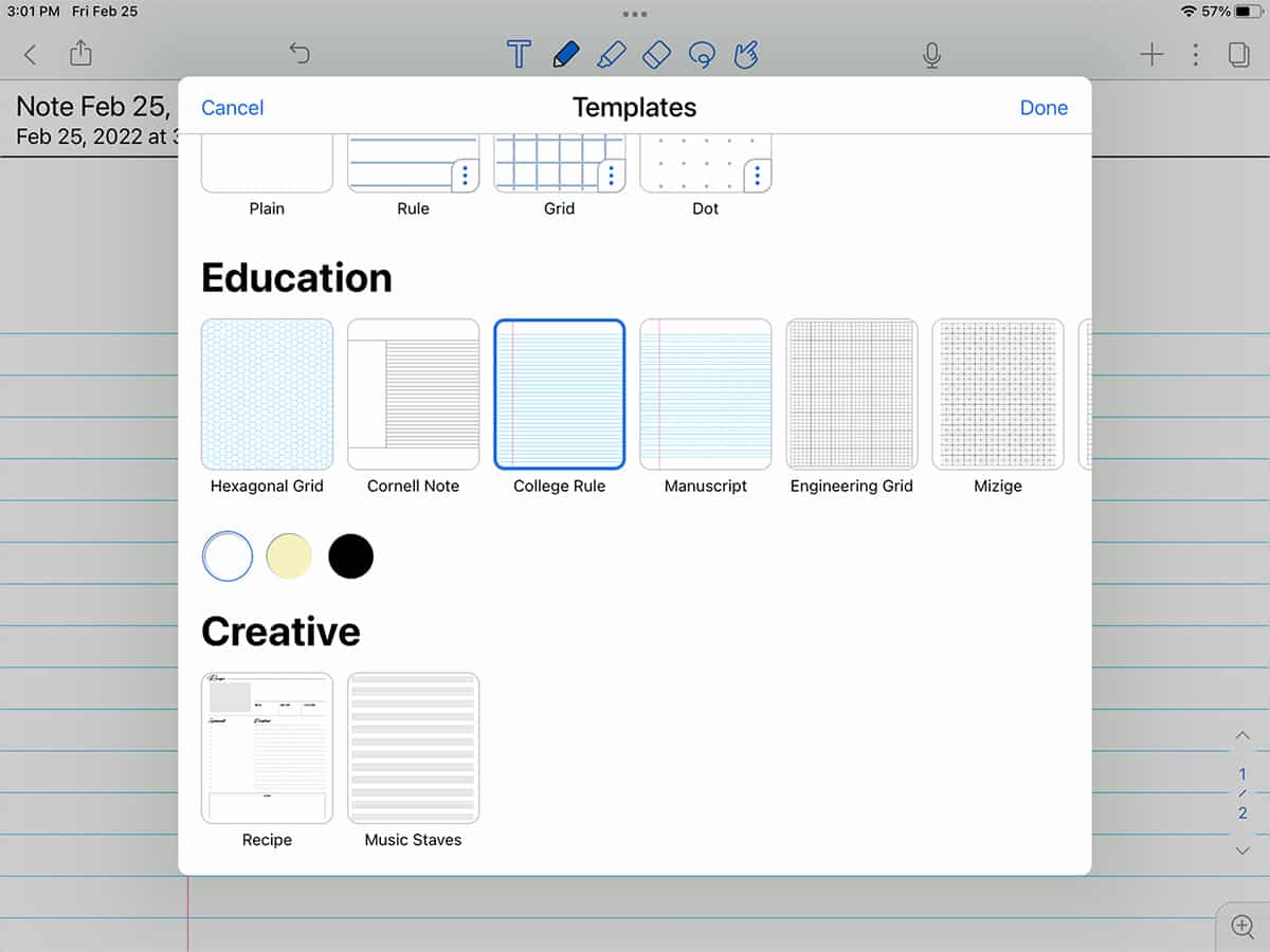 onenote vs notability for ipad