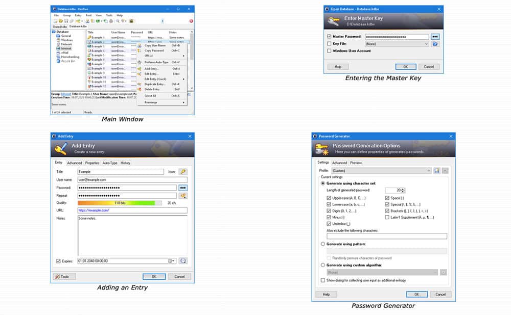 KeePass screenshot