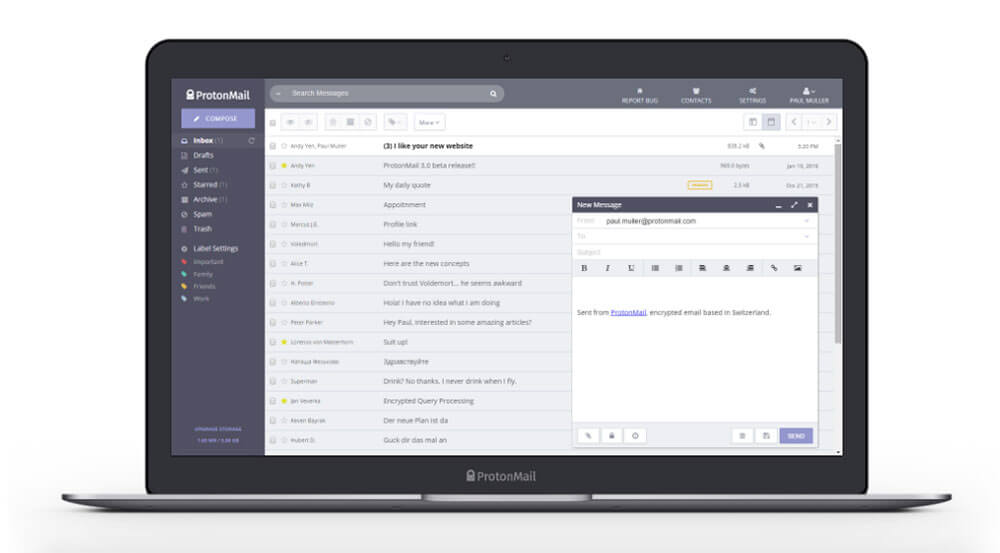 free email account protonmail