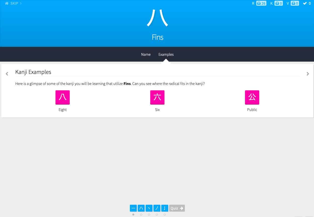 WaniKani kanji lesson